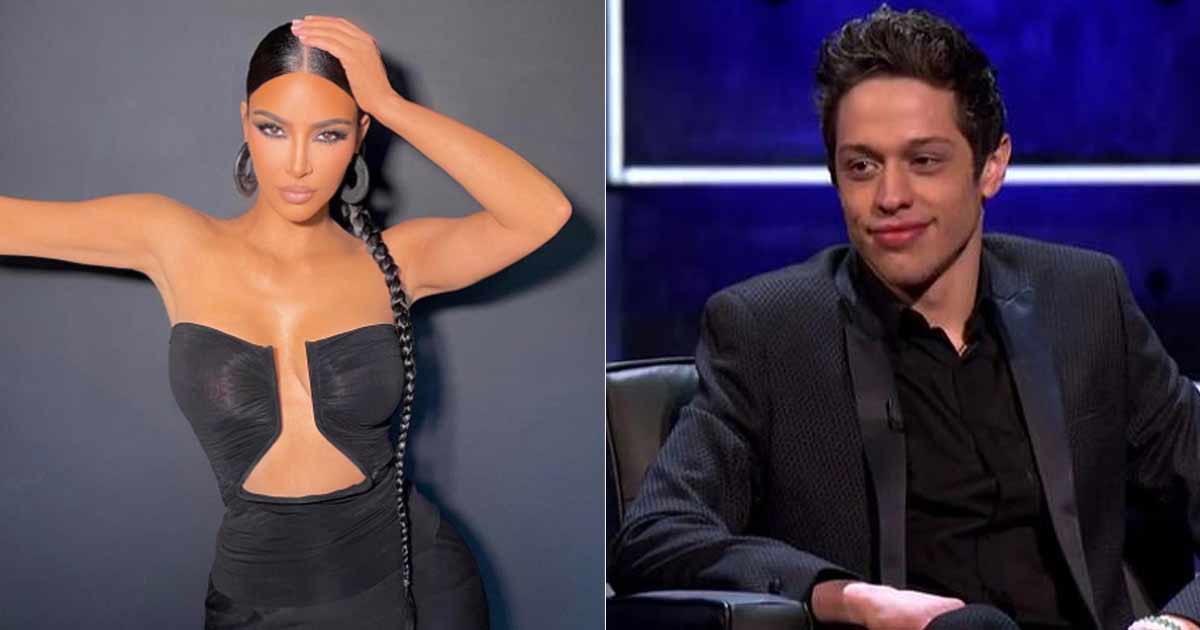 Pete Davidson Appears to Have Kim  Kids Initials Tattooed on Neck