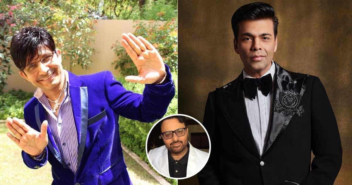 KRK Attacks Karan Johar, Accuses Him Of Casting Couch Through An Indirect Tweet!