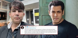 KRK Makes A Huge Claim Saying Salman Khan Has Allegedly Given A Supari For 50 Crores To Him, Read Tweets