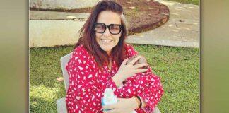 Netizens Call Out Paparazzi For Clicking Neha Dhupia’s Sons Pictures
