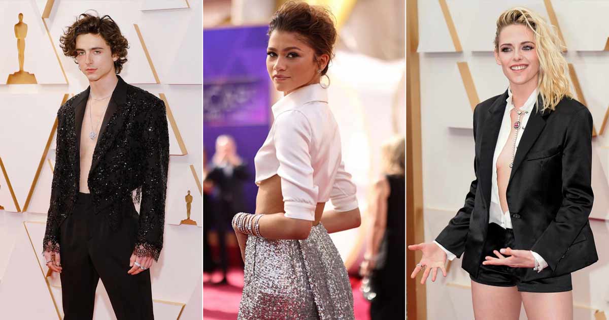 Zendaya and Timothée Chalamet at 2022 Oscars Cause Spike in 'Unisex  Fashion' Searches