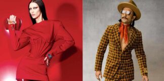 Ranveer Singh Poses With Bella Hadid In London At Premier League Football
