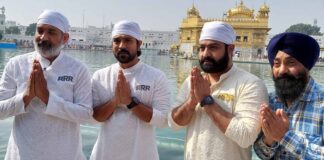 RRR team visits Golden Temple in Amritsar to seek blessings