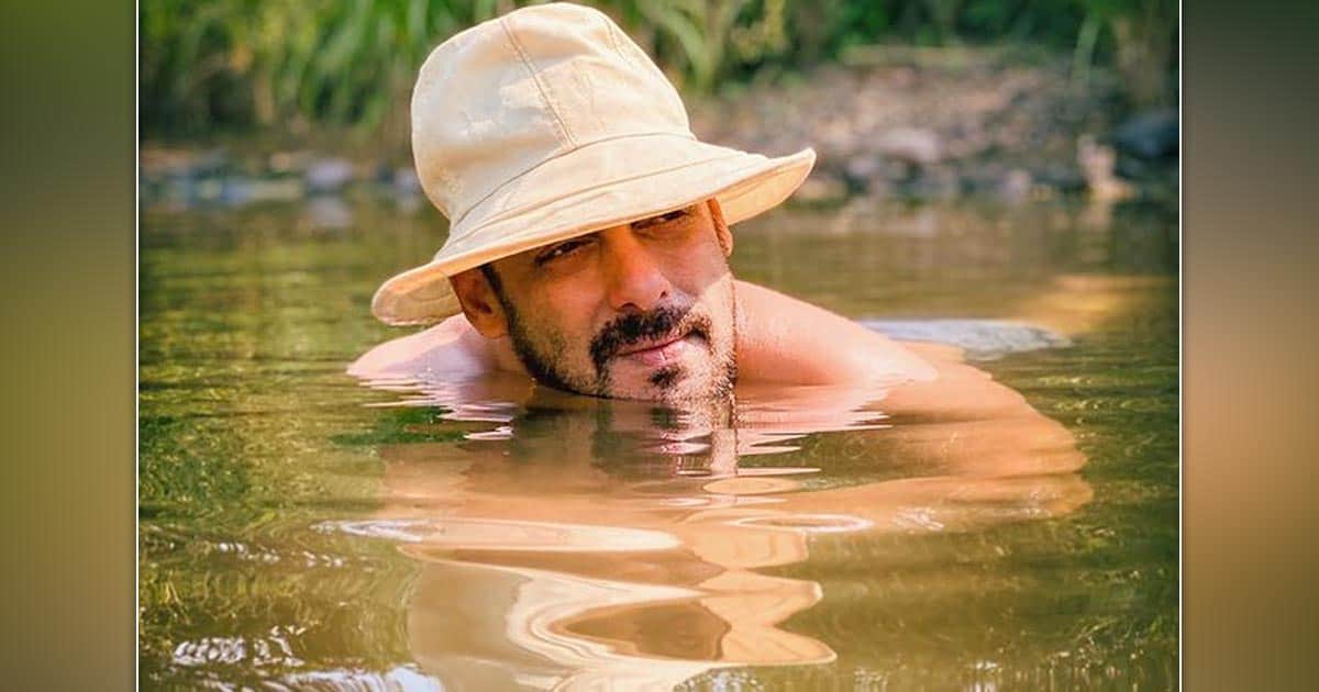 Salman Khan Beats The Heat As He Takes A Dip In A Pond, Netizens Joke 