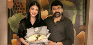 Shruti Haasan is on board for Chiranjeevi's next film