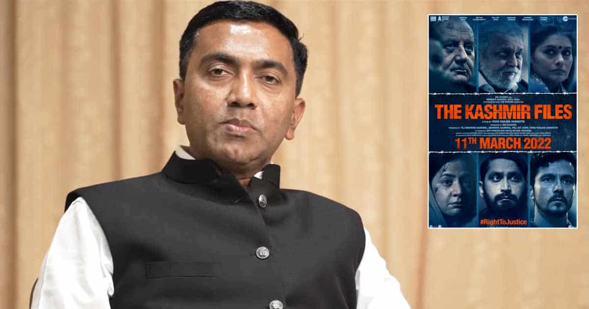 The Kashmir Files To Be Screened Maximum Amount Of Times In Goa As Minister Pramod Sawant Orders For It To Happen!