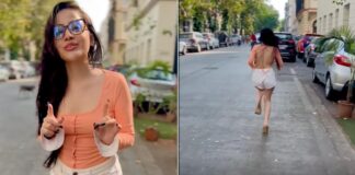 Urfi Javed Gets Brutally Trolled For Claiming That She Could Walk A Marathon In Heels & Does A Sprint, One Netizen Calls Her 'Mental'