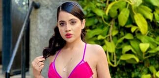 Urfi Javed Loses Her Cool As A Security Guard Stops Paparazzi From Clicking Her Pics