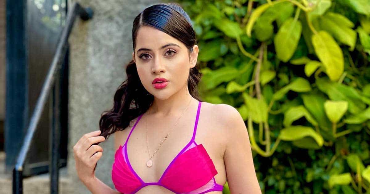 Urfi Javed Loses Her Cool As A Security Guard Stops Paparazzi From Clicking Her Pics