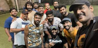 Video of Vishal playing cricket with 'Laththi' unit bowls over netizens