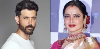 When Rekha & Hrithik Roshan Were Spotted In An Accidental Lip-Lock During A Award Function