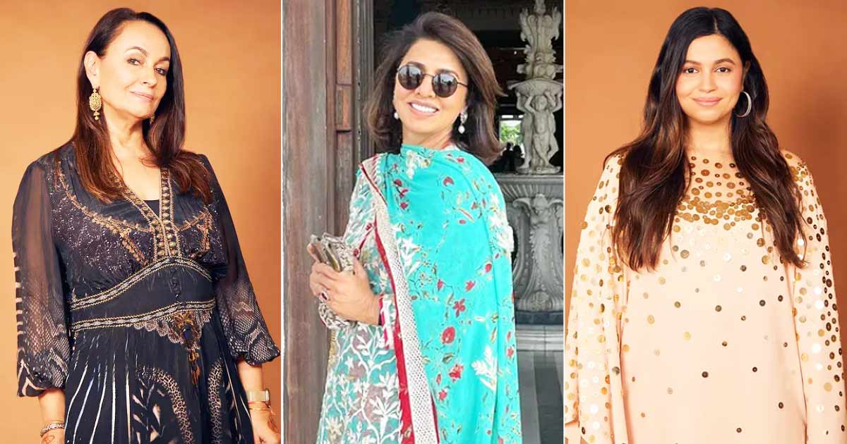 After wedding, Neetu Kapoor, Soni Razdan, Shaheen Bhatt visit Ranbir, Alia's residence