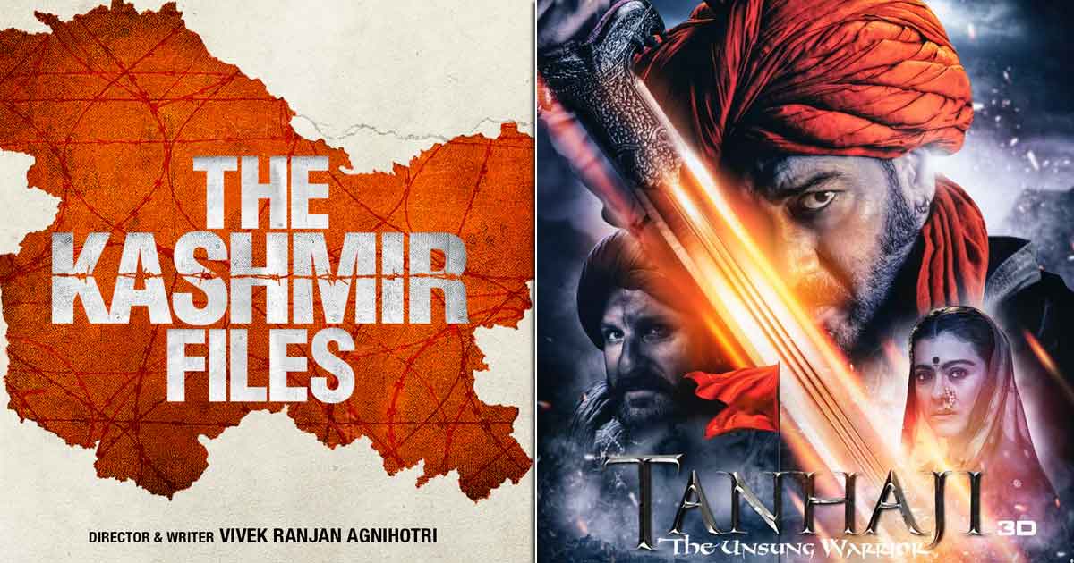 Box Office - The Kashmir Files To Hit 250 Crores Milestone This Weekend, First Movie To Do So 26 Months After Ajay Devgn’s Tanhaji: The Unsung Warrior