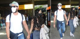 Hrithik Roshan Returns From Goa With Rumoured GF Saba Azad – Pics