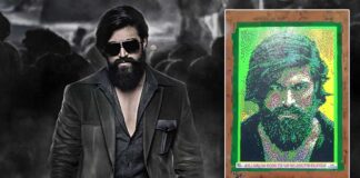 KGF: Chapter 2 Star Yash Fans Make His Mosaic Portrait Using 20,700 Books
