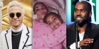 Kim Kardashian's Daughter North West Spotted Sitting On Pete Davidson's Lap While On A Playdate