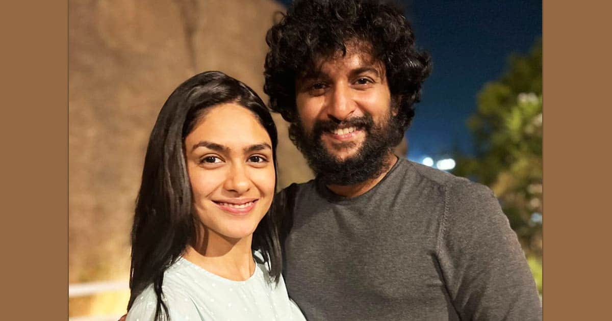 Mrunal Thakur gushes with excitement meeting Nani, the original leading man of Jersey