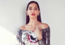 Nora Fatehi Gets Trolled For Slipping Into Blue Floor Sweeping Gown
