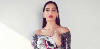 Nora Fatehi Gets Trolled For Slipping Into Blue Floor Sweeping Gown