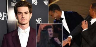 Spider-Man: No Way Home Star Andrew Garfield Mimicking Will Smith’s Slap On Chris Rock After the Oscars