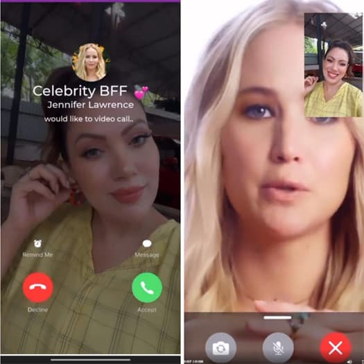 Taarak Mehta Ka Ooltah Chashmah's Babitaji Aka Munmun Dutta Gets A Video Call From Her Celebrity BFF Jennifer Lawrence - Watch