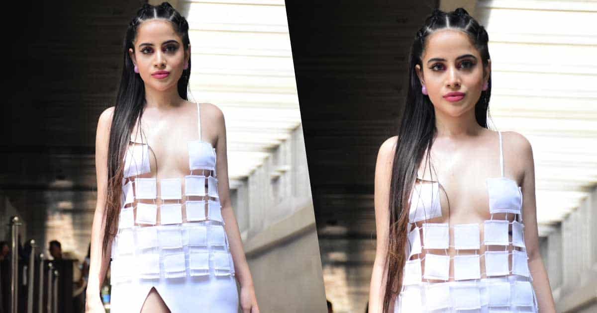 Urfi Javed Dons Yet Another Controversial Outfit Flashing Her Cleavage & Thighs; Netizens Troll - Deets Inside