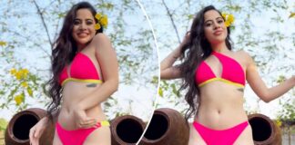 Urfi Javed Gets Brutally Trolled For Flaunting Her Hourglass Figure In A Pink Fluorescent Bikini, One Netizen Says "Tujhe Dekh Kar Na Hamara Ramzan..."