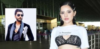 Urfi Javed Stuns in A Cut Out T-Shirt Flaunting Her Hourglass Figure In A Bralette, Gets Trolled - Watch
