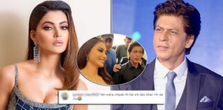 Netizens Troll Urvashi Rautela Over Allegedly Being Ignored By Shah Rukh Khan, Says “SRK Has Never Looked This Disinterested” Urvashi Rautela Mocked Over Her Pictures With Shah Rukh Khan, Netizens Find SRK Disinterested!