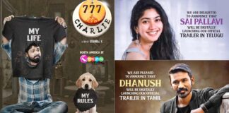 '777 Charlie' Trailer Launched By Dhanush, Sai Pallavi