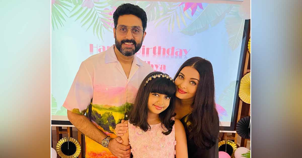 OMG Aishwarya Rai Bachchans Childhood Picture With Bangs Is Exactly What Aaradhya  Bachchan Looks Like Now