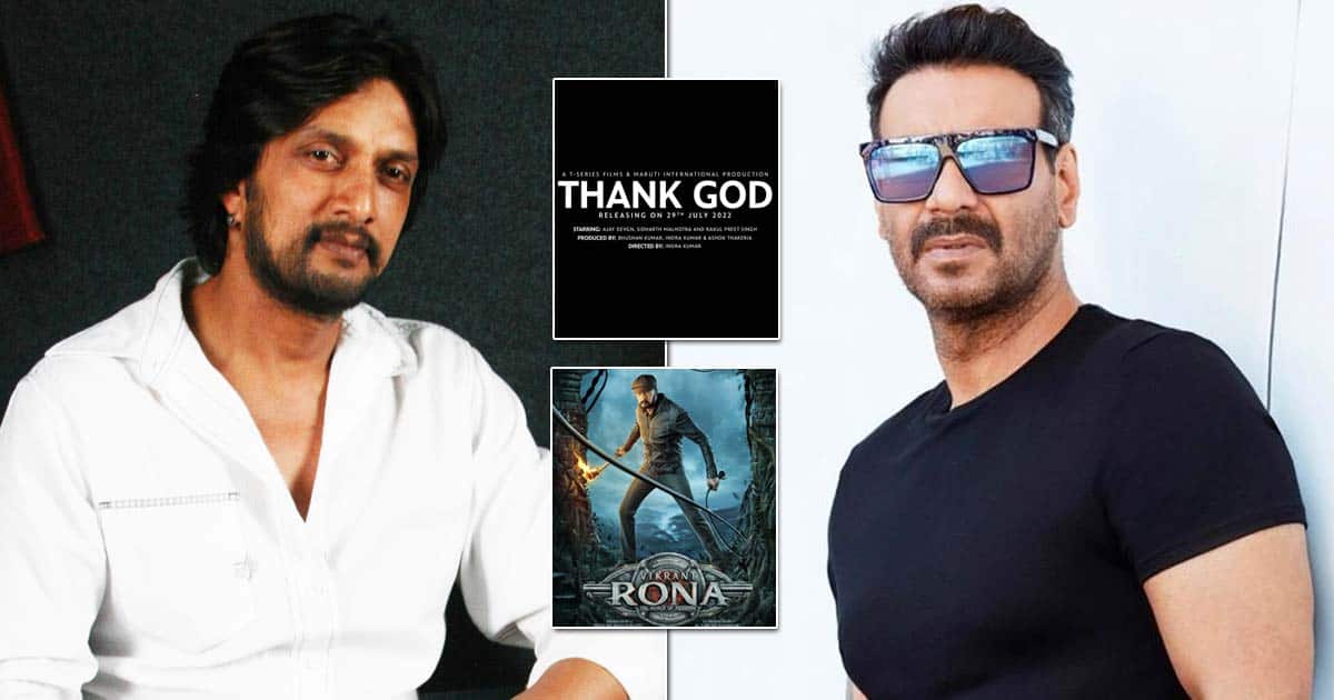 Ajay Devgn’s Thank God To Clash With Kichcha Sudeep’s Vikrant Rona