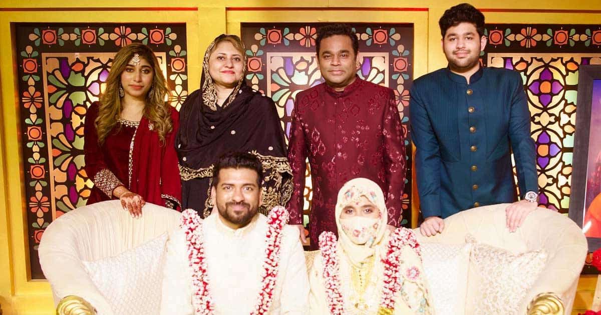 AR Rahman's daughter Khatija marries audio engineer, composer shares pic
