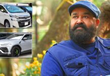 Check Out Mohanlal’s Luxurious Car Collection