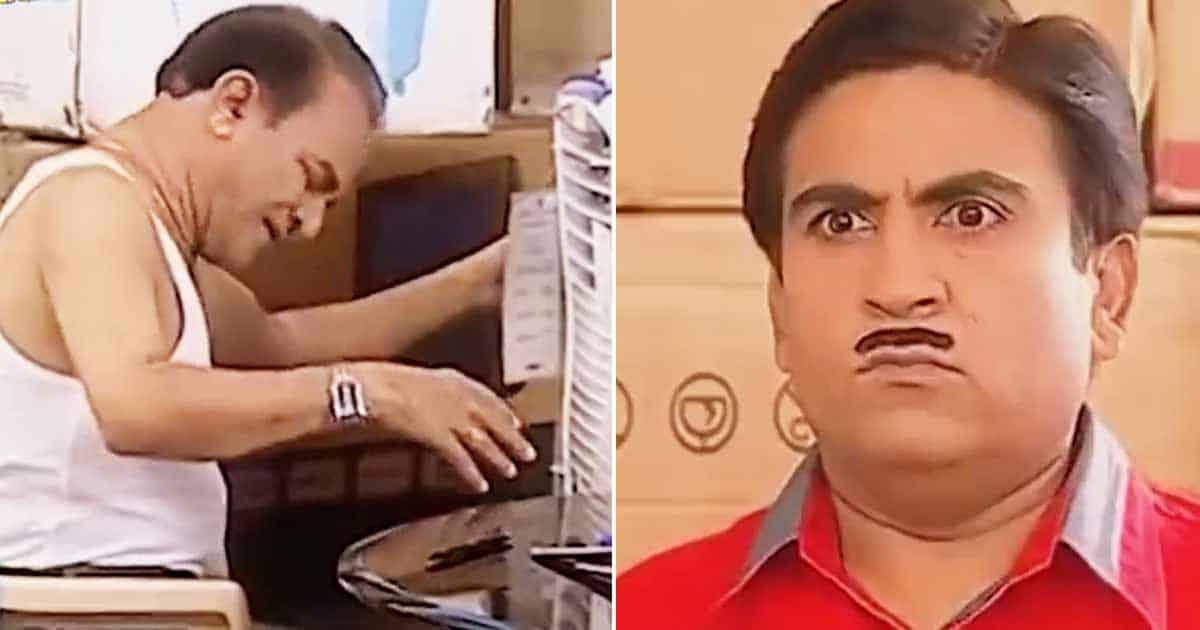 Dilip Joshi's Jethalal Walking On Nattu Kaka Sitting & Enjoying Infront Of The Cooler Is The Best Meme On Summer Shared By TMKOC Twitter Handle!
