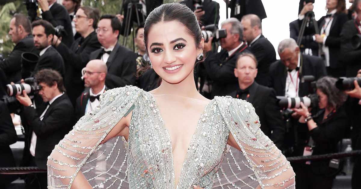 Helly Shah gracefully debuts at the red carpet of Cannes film festival 2022 in a stunning Ziad Nakad couture