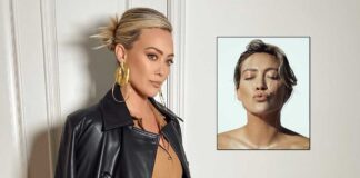 Hilary Duff Poses For A Magazine Cover In Bare Skin
