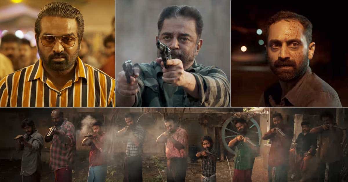 Vikram Hindi Trailer Out! Kamal Haasan, Vijay Sethupathi & Fahadh Faasil Together Give Us A Sneak Peek Into Their Blockbuster