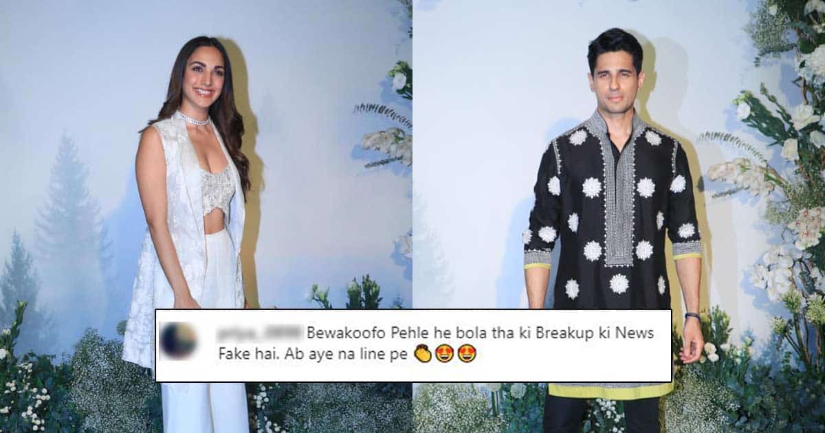 Sidharth Malhotra & Kiara Advani Quash Breakup Rumours As They Arrive Together At Salman Khan’s Eid Party; Netizen React