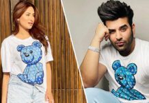 Mahira Sharma seen donning Paras Chabbra's white t-shirt look; fans term it as a cute #PaHira moment
