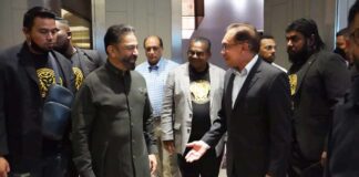 Malaysia’s leader of opposition Mr. Anwar Ibrahim to attend the premier of Vikram, Kamal Haasan’s upcoming action thriller
