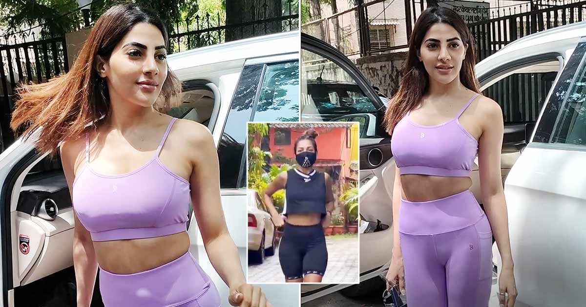 Nikki Tamboli Boasts Her Hourglass Figure In A Sports Bra, Gets Brutally Trolled - Deets Inside