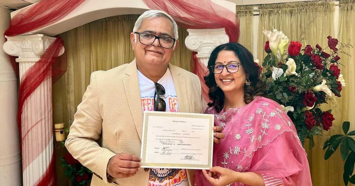 'Shahid' director Hansal Mehta gets hitched, Pratik Gandhi posts hilarious comment
