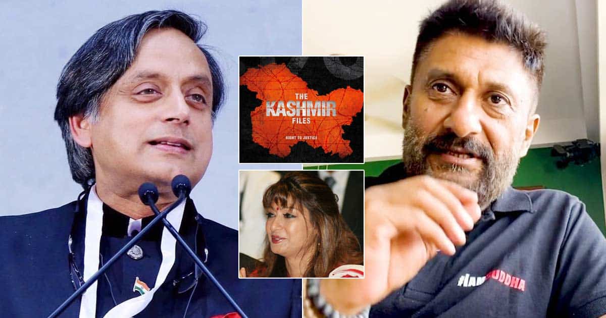 Shashi Tharoor’s Tweet The Kashmir Files Ban In Singapore Irks Vivek Agnihotri
