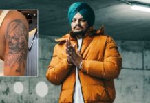 Sidhu Moose Wala Fan Gets A Tattoo Of The Late Singer, Netizen Reacts, “Desh Chunotiyon Se Nahi, Ch*tiyo Se Pareshan Hai” Sidhu Moose Wala Fan Gets A Tattoo Of The Late Singer, Netizen Reacts - Watch