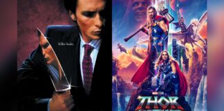 Thor: Love And Thunder x American Psycho Fan-Made Poster Sees A Mash-Up Of Christian Bale's Gorr The God Butcher
