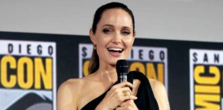 When Angelina Jolie Faced A ‘Powder’ Makeup Disaster Walking On A Red Carpet With White Patches On Her Face, Neck When Angelina Jolie Faced A 'Powder' Makeup Disaster Walking On A Red Carpet With White Patches On Her Face, Neck - Deets Inside