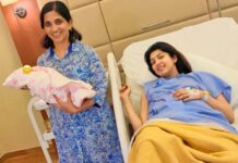Actress Pranitha pens appreciation post for doctor mom