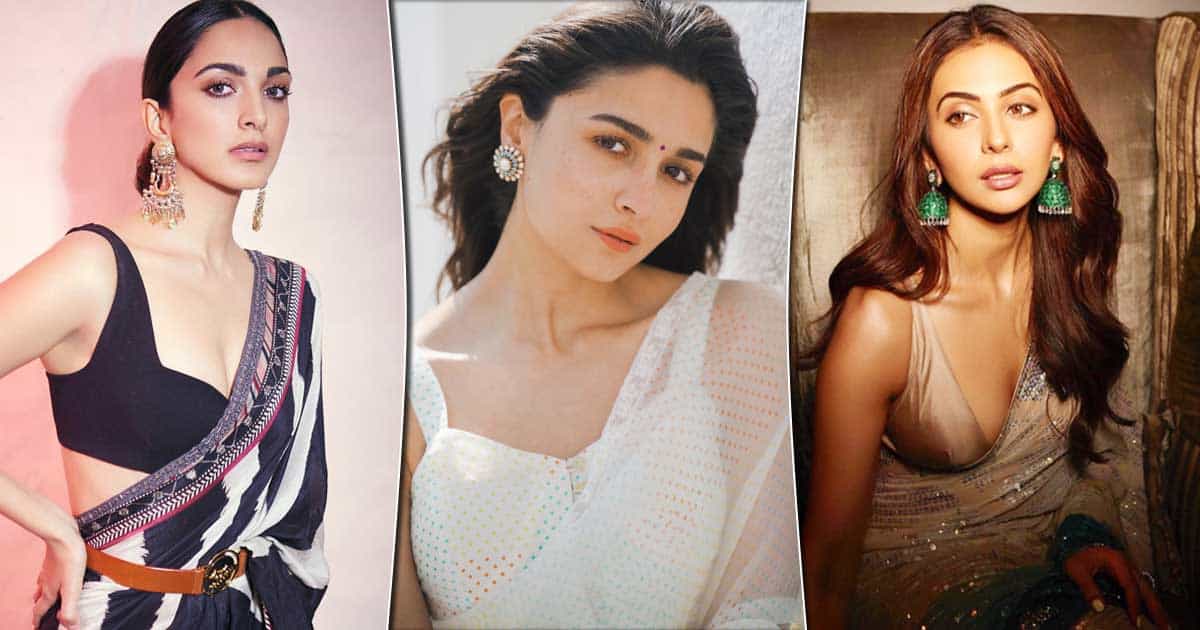 Alia Bhatt, Kiara Advani, Rakul Preet & More - The 'Se*y Saree Brigade' Of B'Town – Deets Inside