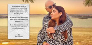 B Praak, wife Meera's newborn dies at time of birth
